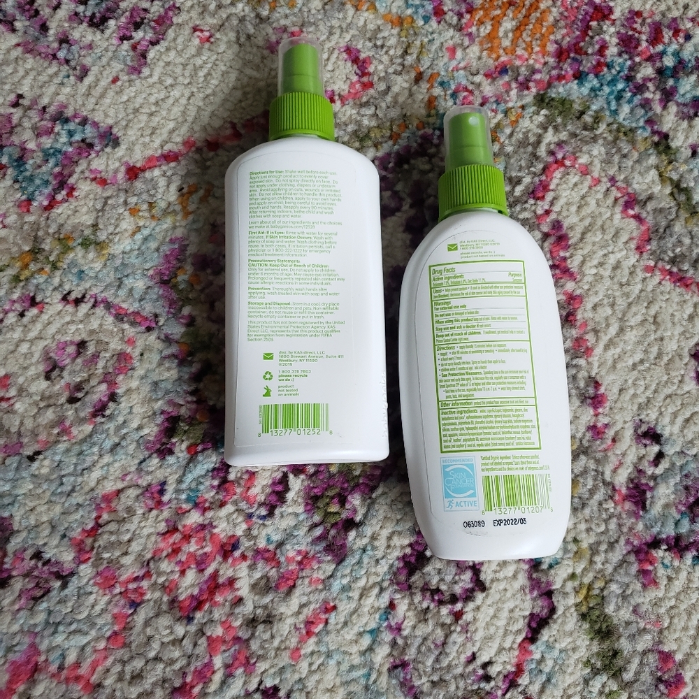Babyganics Sunscreen & Insect Repellant All Natural NEW - Picture 4 of 4